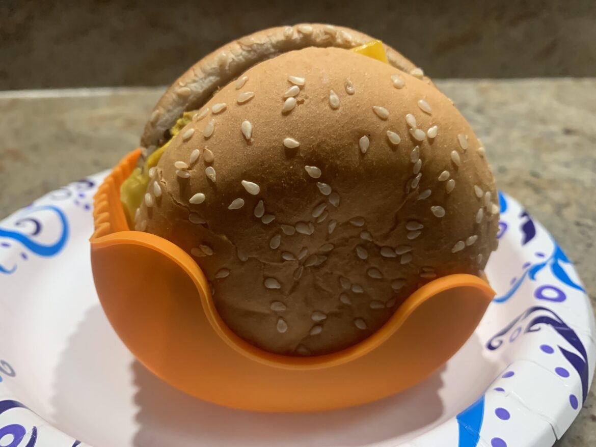 My son gave me this impractical burger accessory for my birthday. Do people really use this?