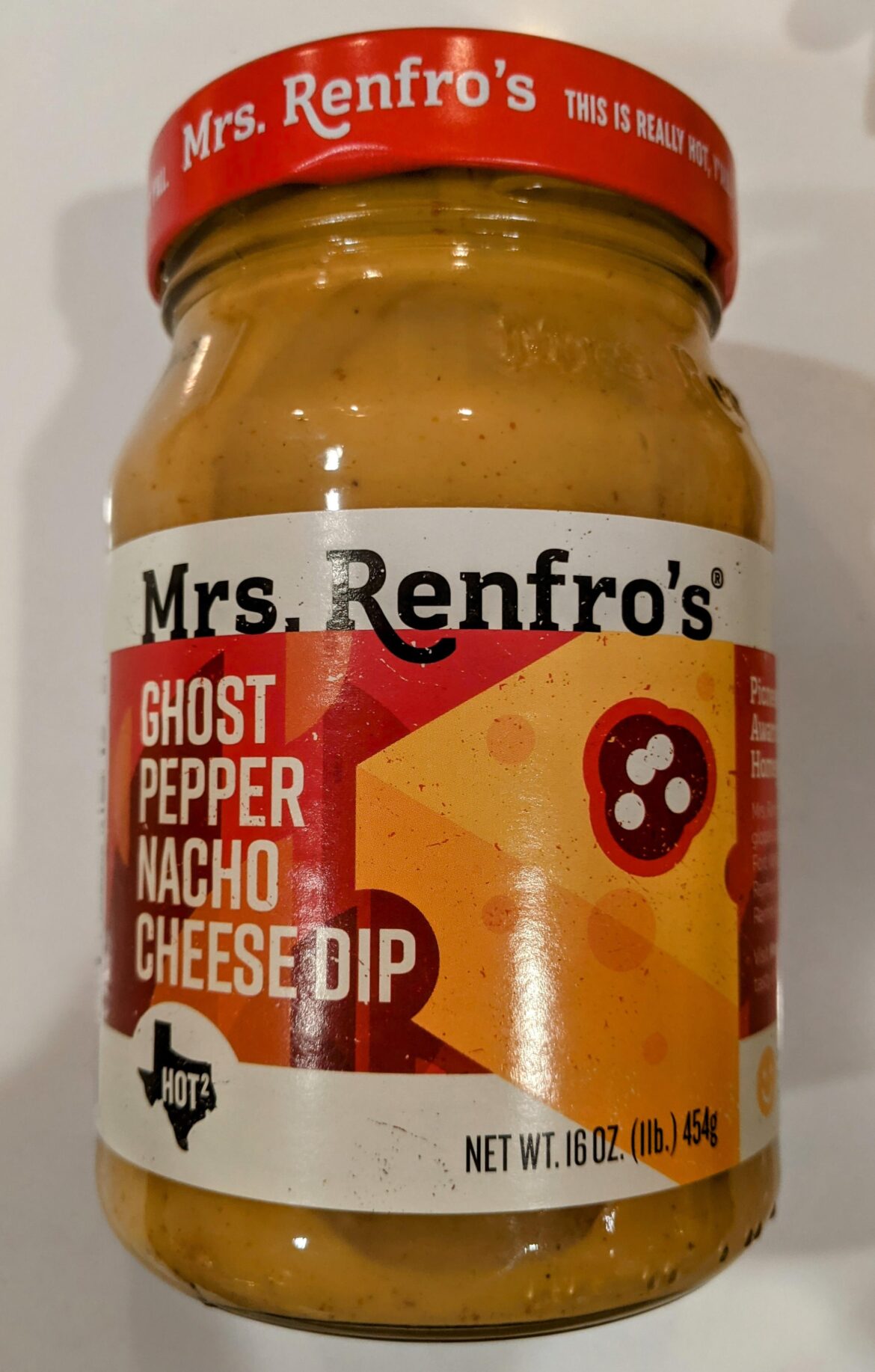 Mrs. Renfro’s Ghost Pepper Nacho Cheese Dip 🔥 Mrs. Renfro's Ghost Pepper Nacho Cheese Dip 🔥