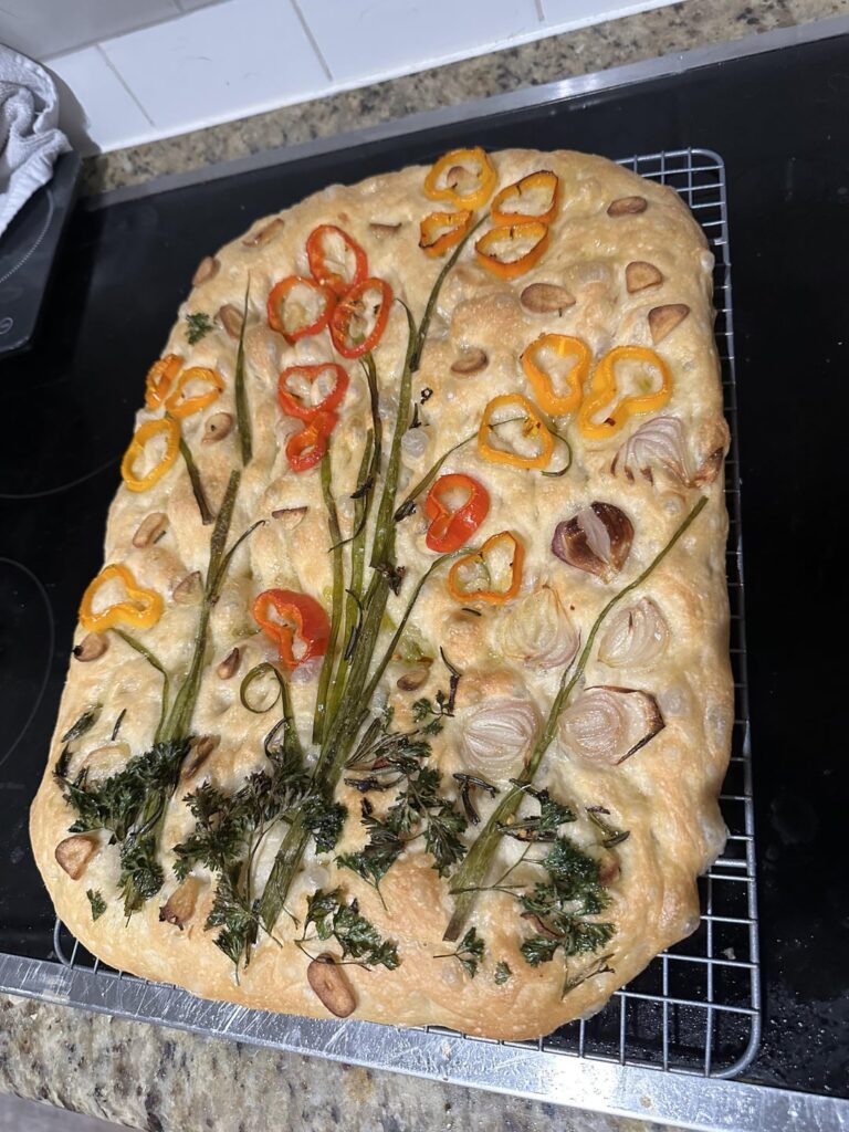 Made my second focaccia today!