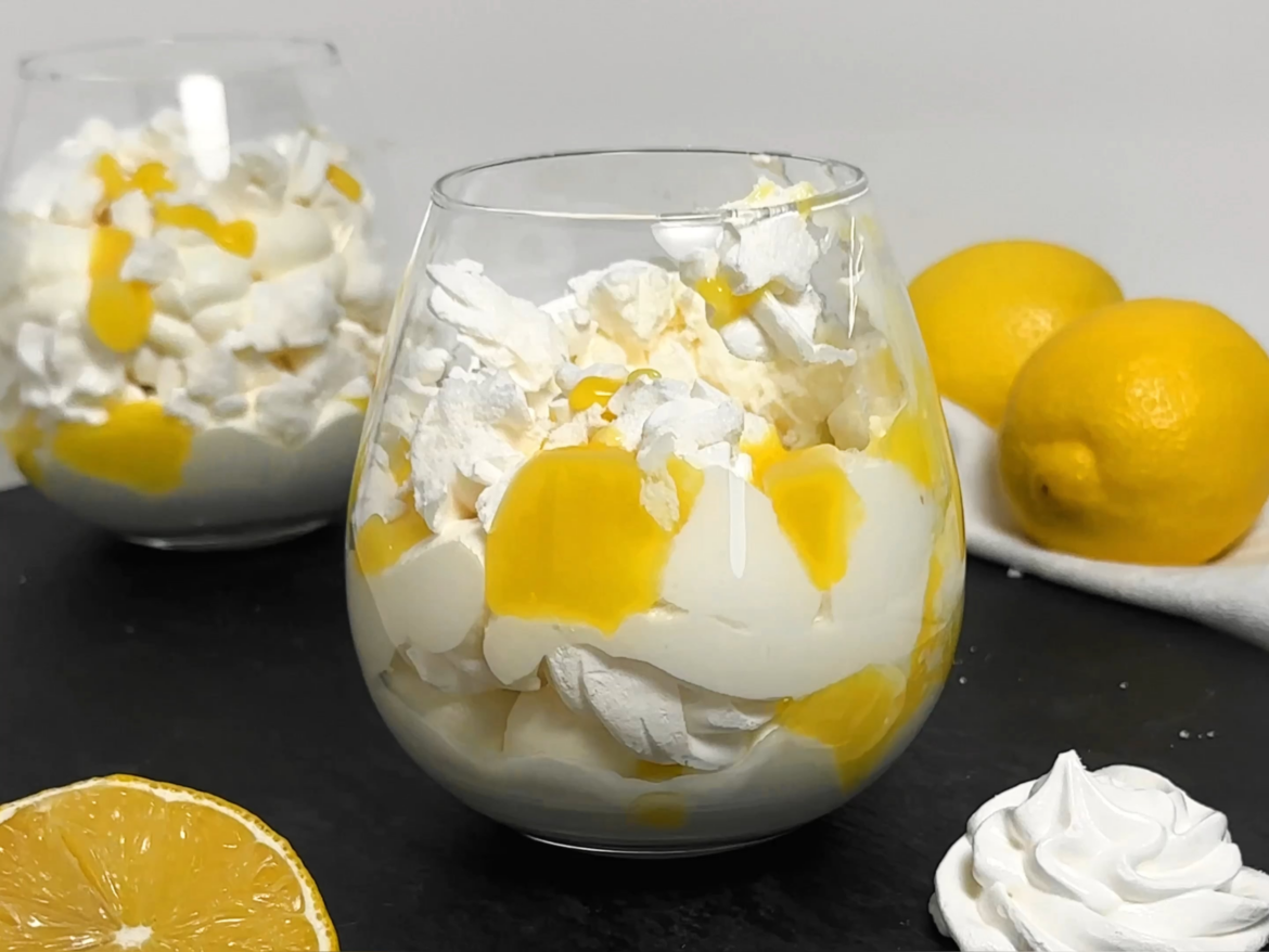 Lemon Curd Eton Mess