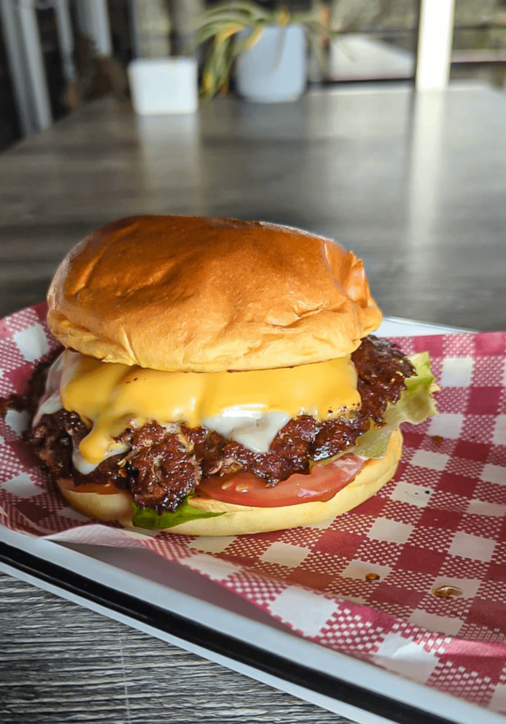 Faux steak burger 🍔