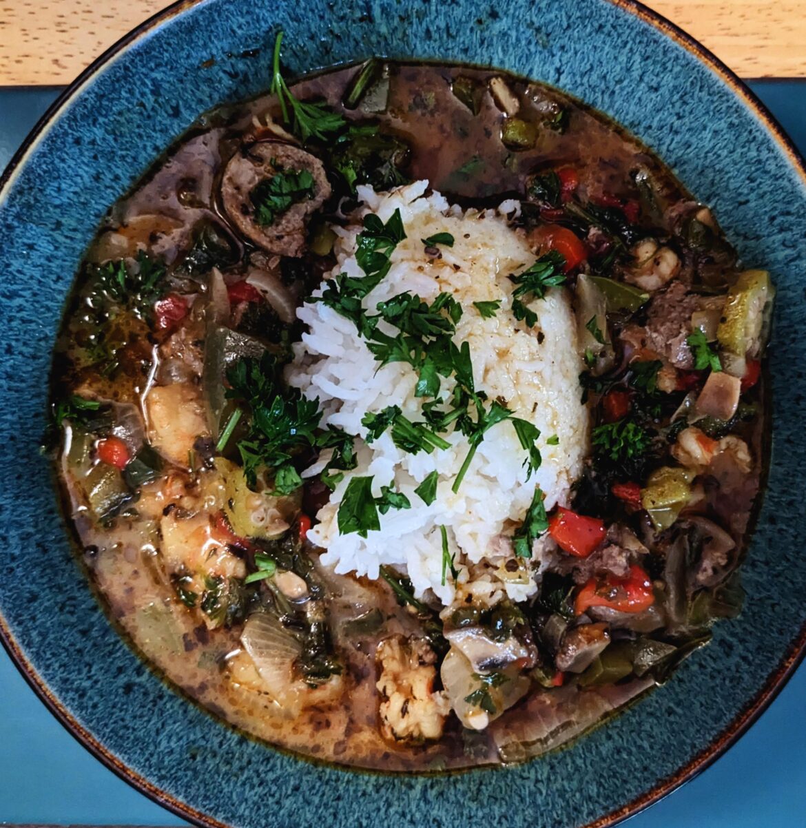 I tried my hand at Gumbo