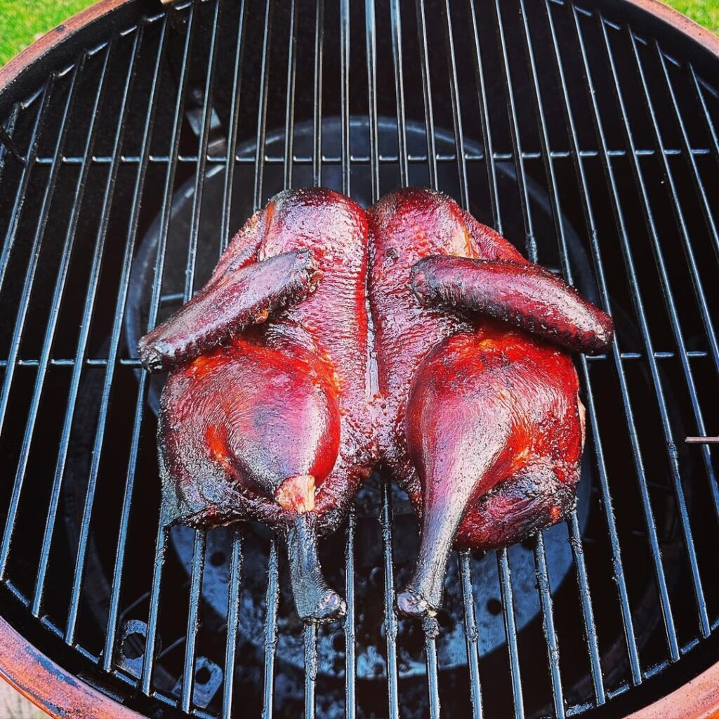 Smoked duck in the weekend