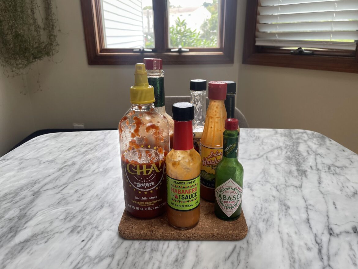 How many hot sauce do you use during a meal?