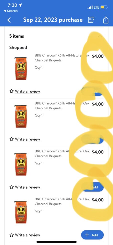 9.99 B&B rung up for $4 at local Walmart- I cleaned them out….