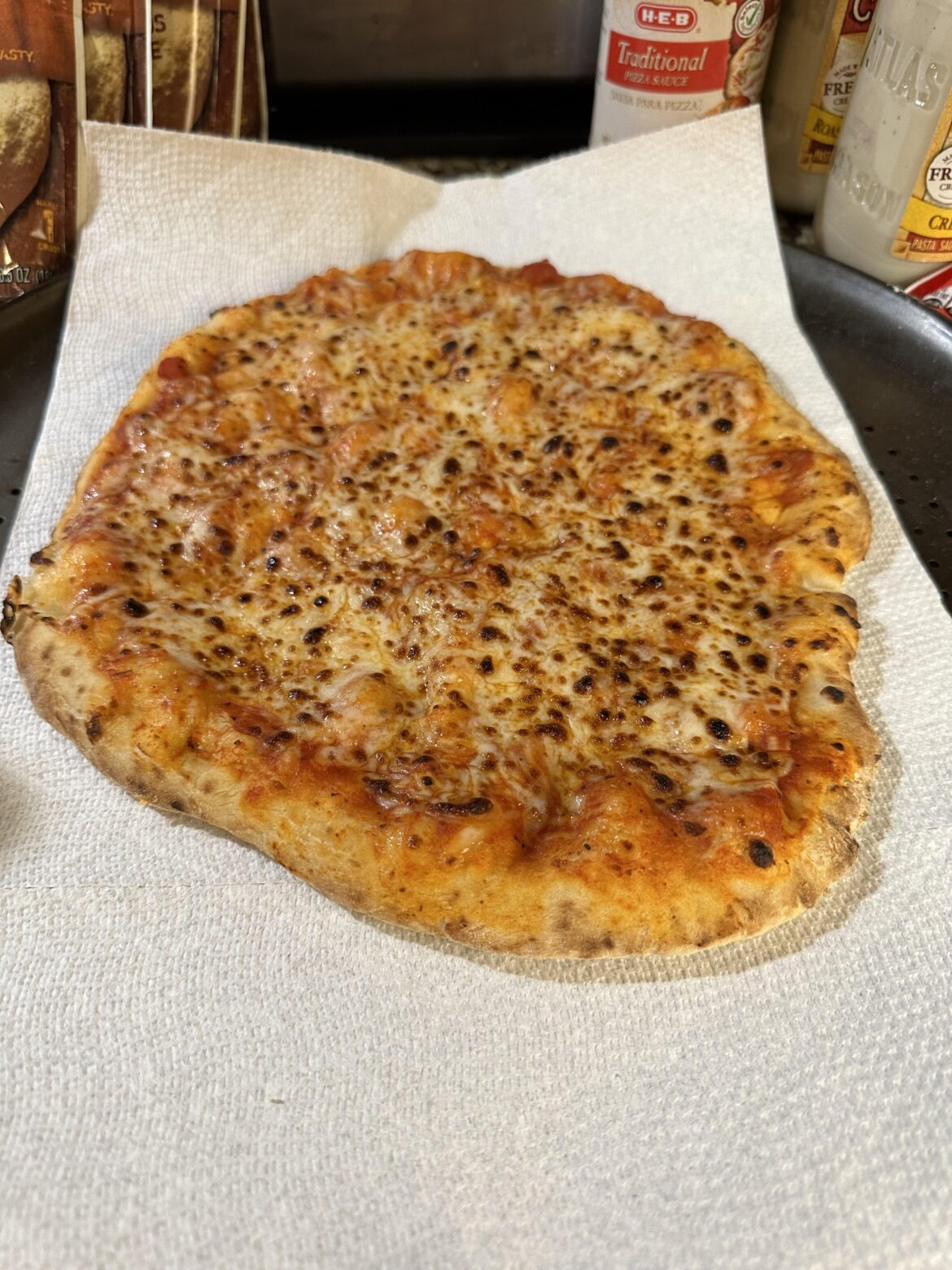 First pizza with my new oven