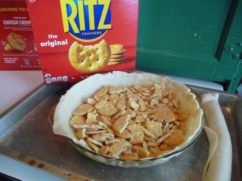 Mock Apple Pie (Ritz Cracker Pie)