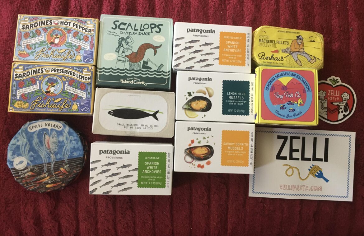 Cans from Zelli Pasta