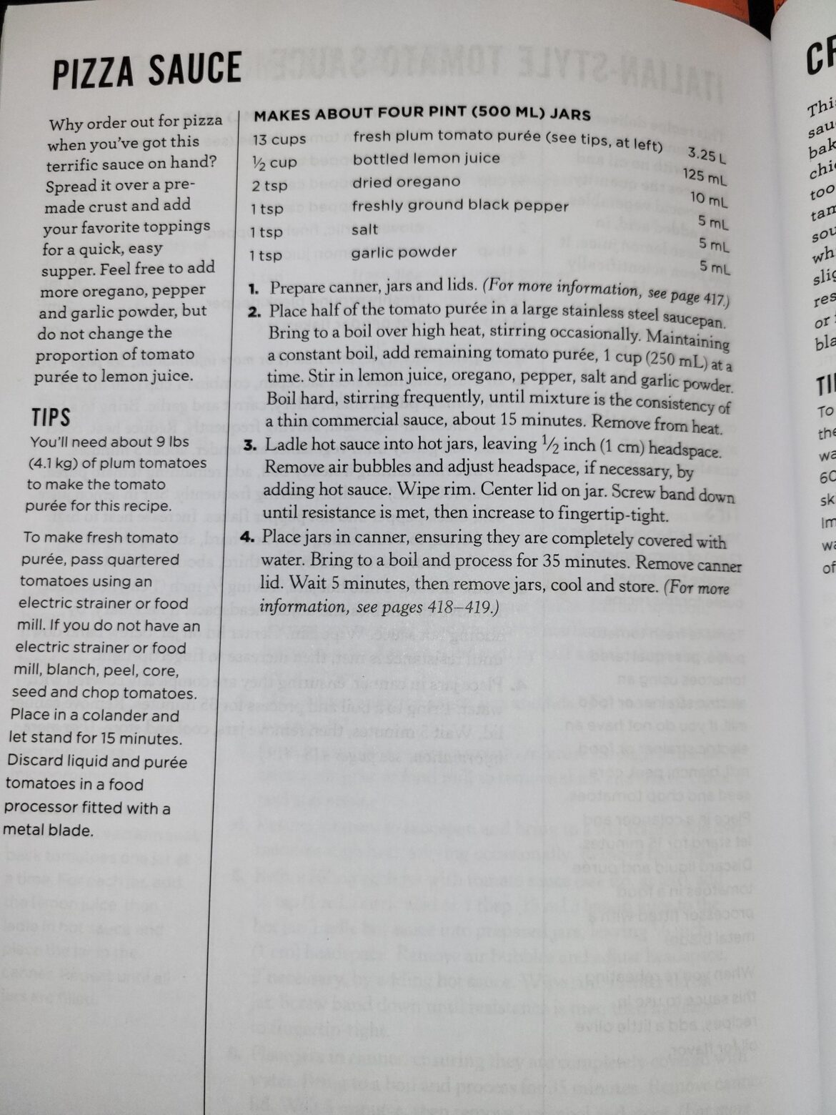 Pizza Sauce in Half Pints? Pizza Sauce in Half Pints?