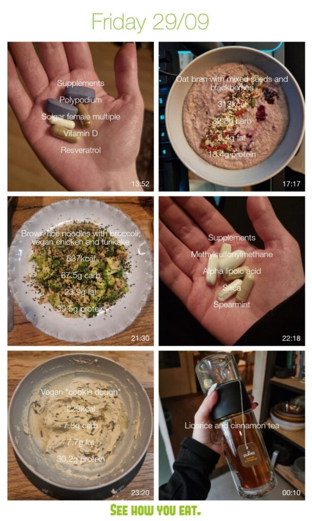 I made vegan protein "cookie dough" using a recipe I found on this sub, delicious!