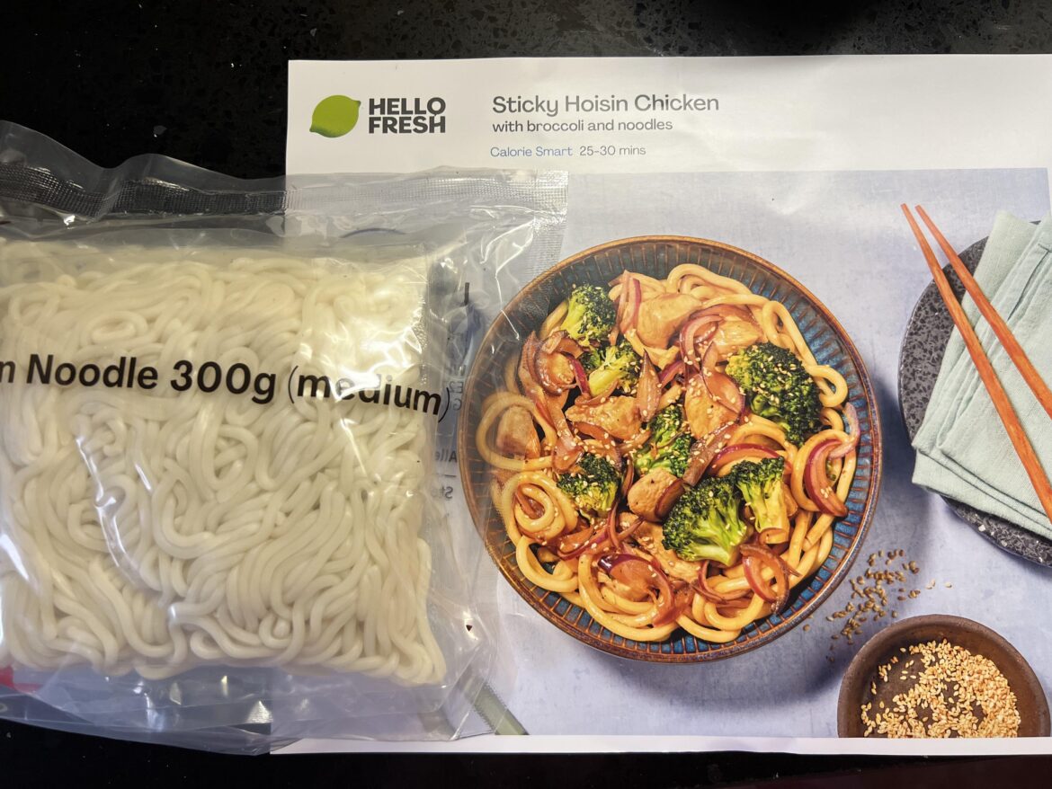 Udon noodle size- disappointed but not surprised