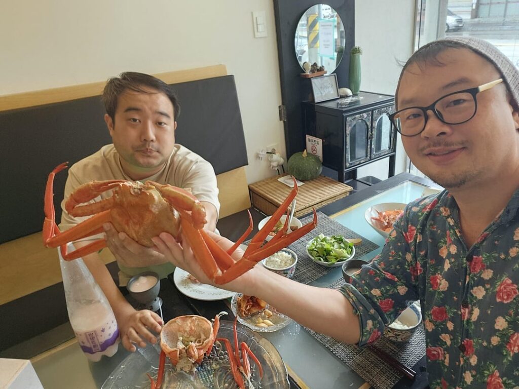 Red crab from East sea