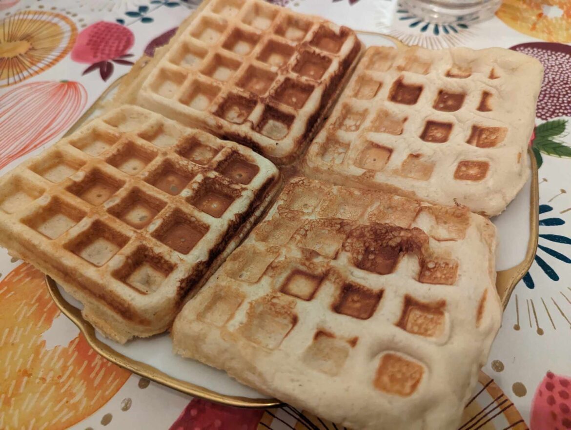 High-Protein Belgian Waffles