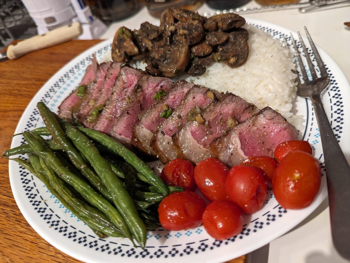 When you start with an idea and keep going.