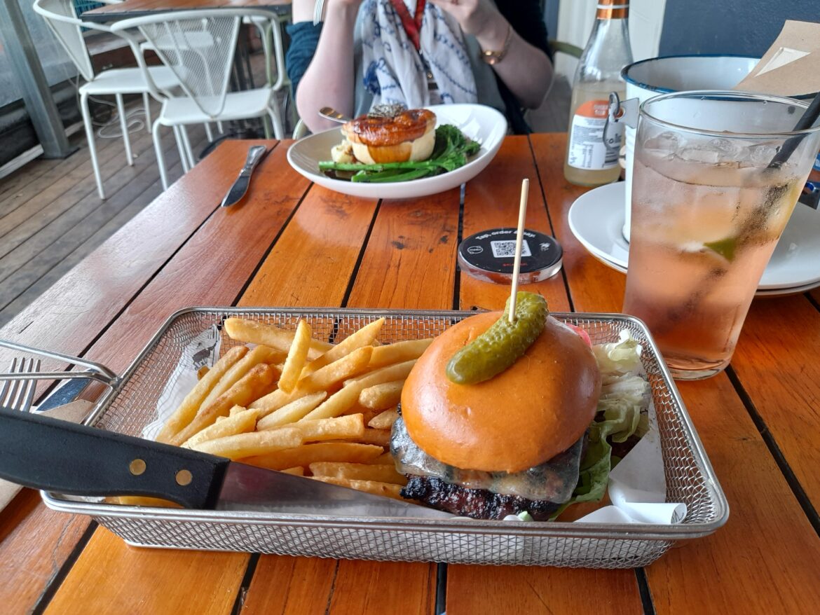 I'll never understand serving in a frying basket