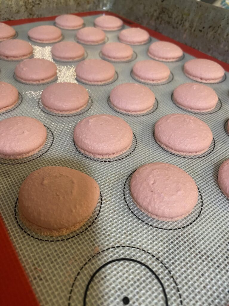How do I make my macaron tops smoother and shiny ? And how to prevent little macaron feet