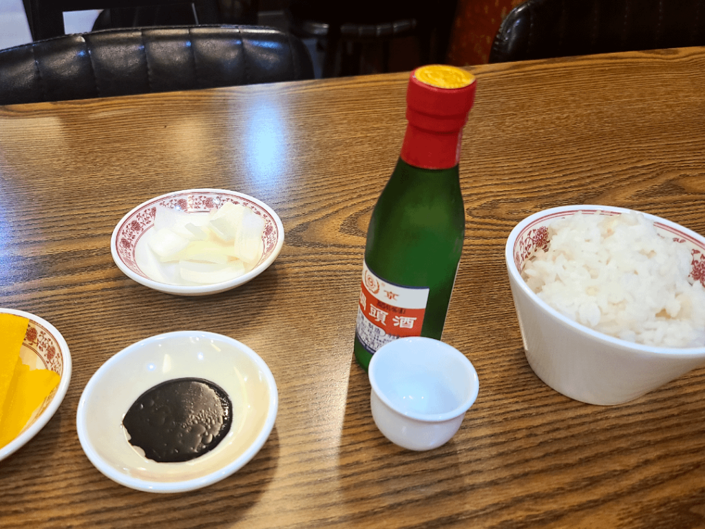 이과두주 한잔(56도)