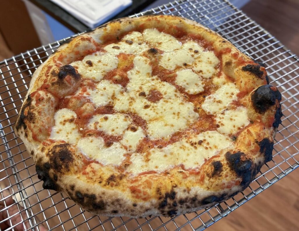 70% hydration | cheese and pepperoni