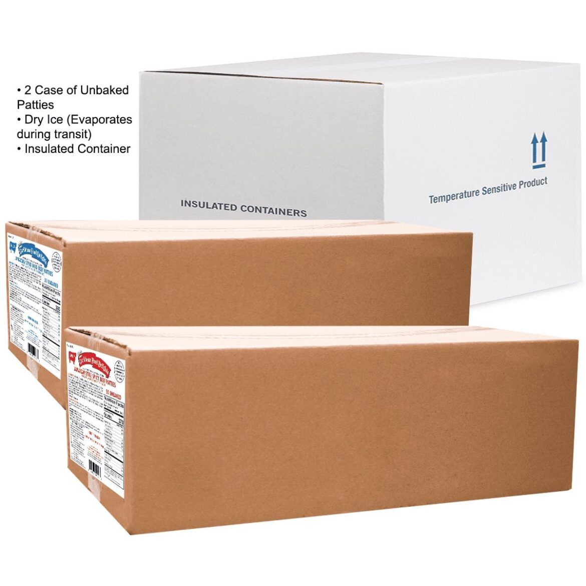 2 Cases of Caribbean Food Delights Beef/Chicken patties <$200