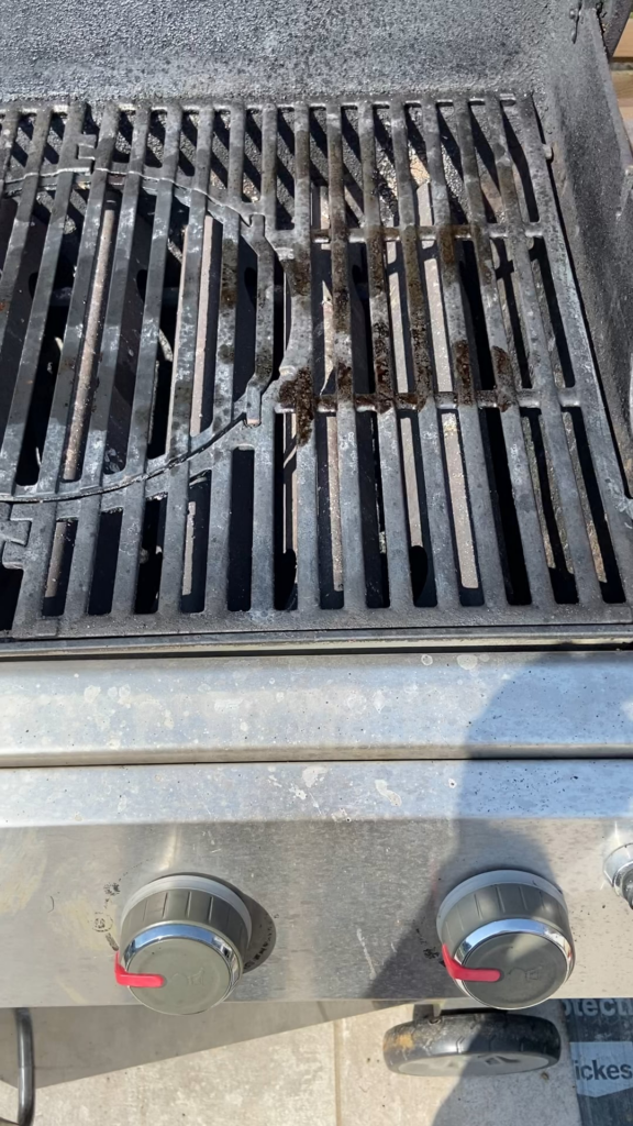 Weber genesis gas bbq sounds like a jet engine and running ridiculously hot