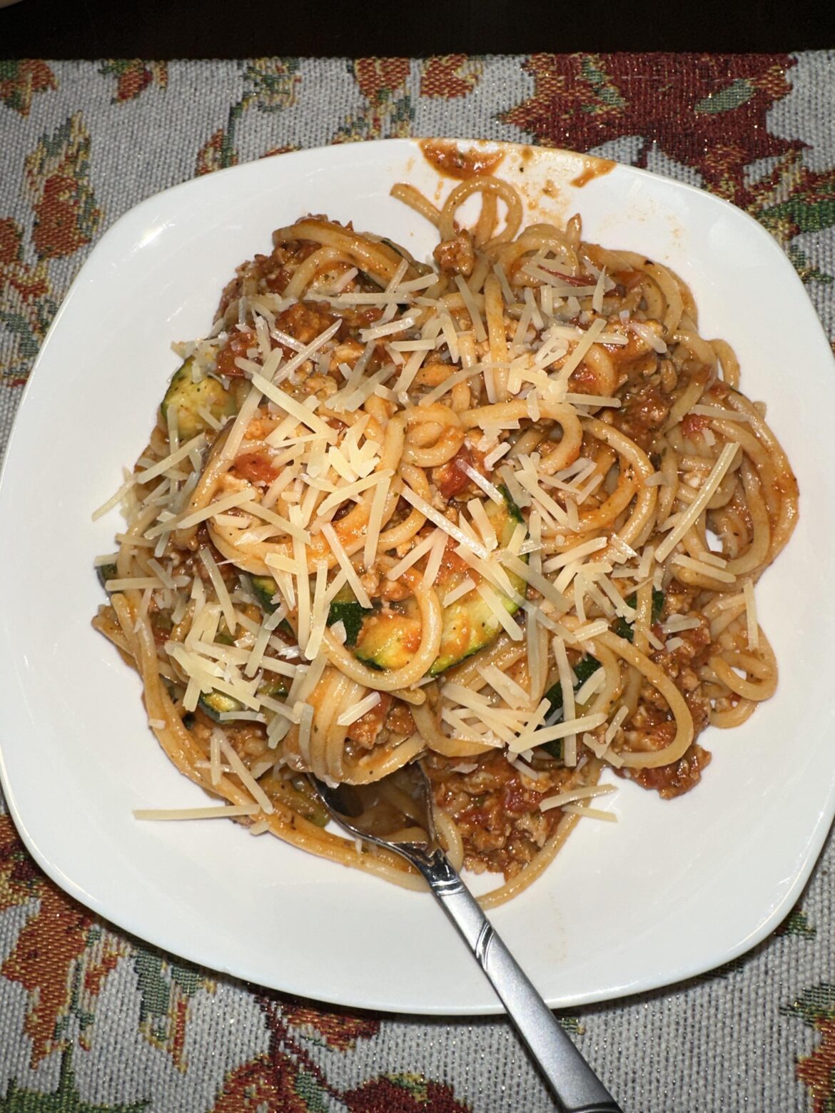 Chicken Sausage Spaghetti Bolognese 10/10