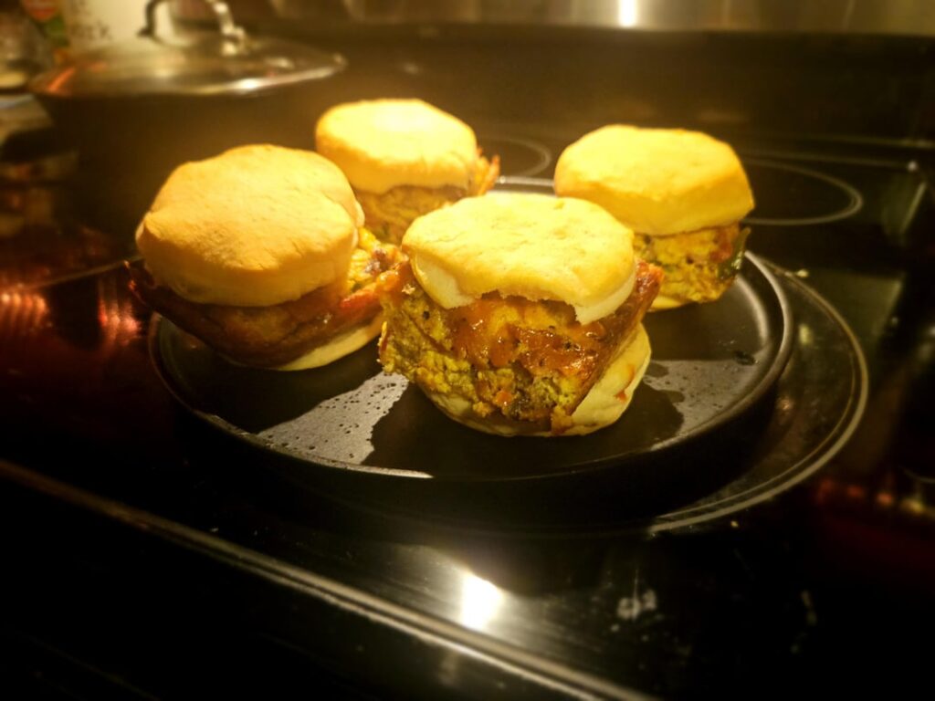 Breakfast Casserole.... sandwhich.