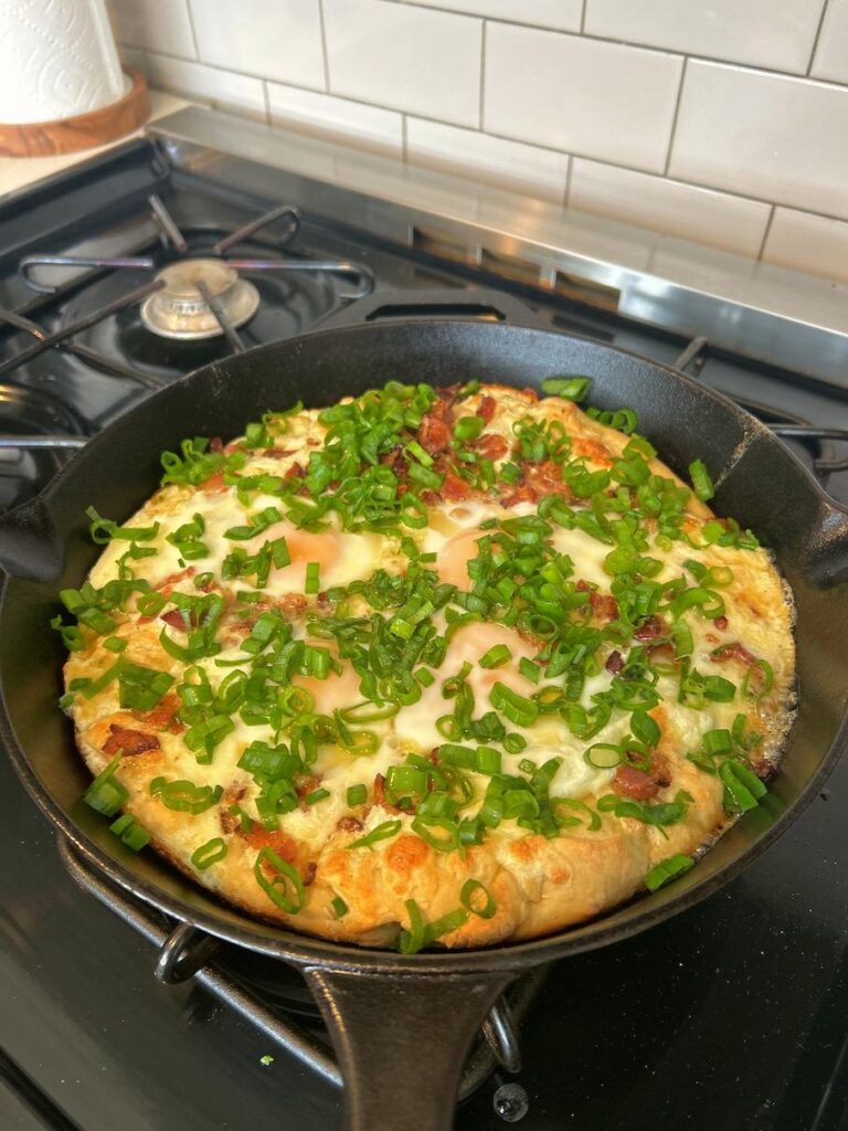 Cast Iron Breakfast Pizza