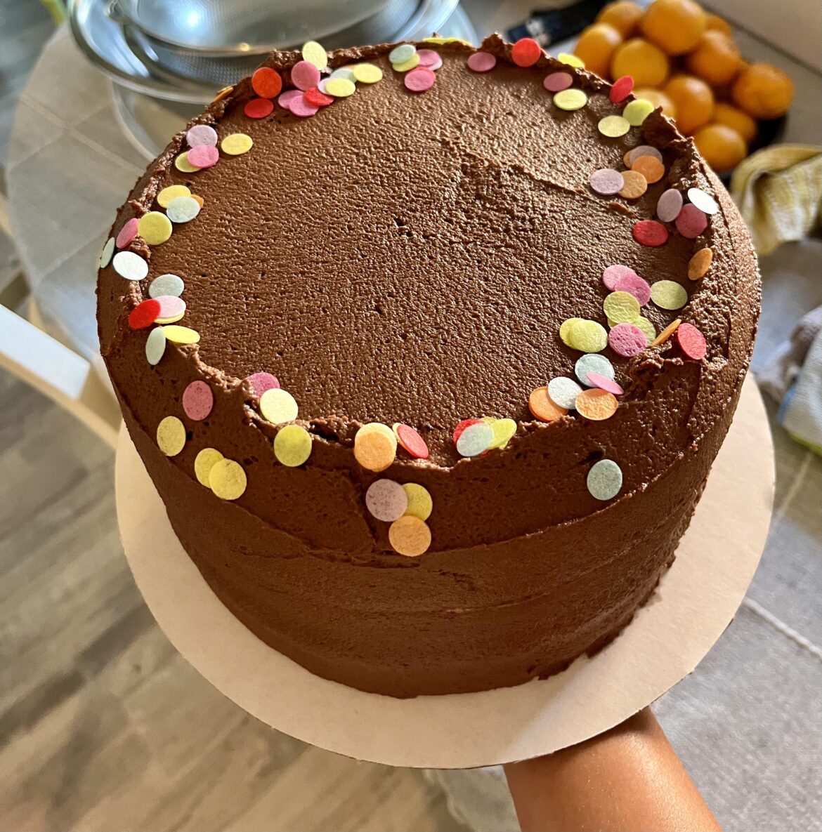 What’s wrong w my choc frosting?