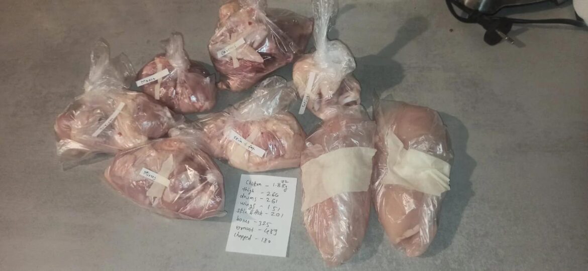 Bought whole chicken