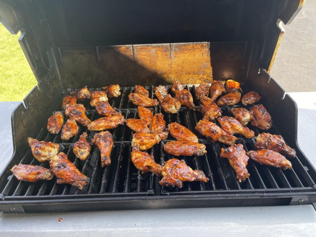 Grilled wings