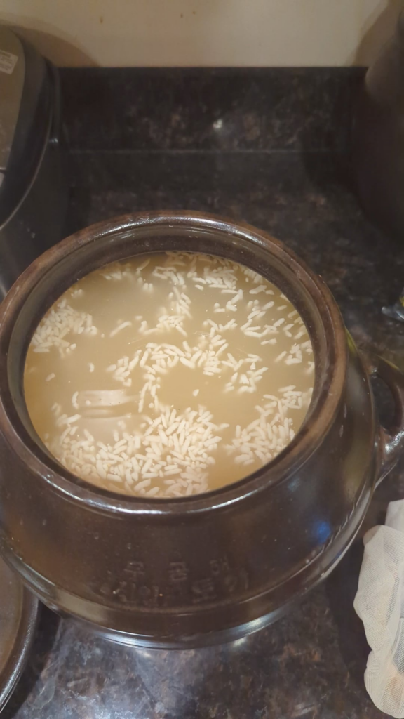 Makgeolli. (막걸리)