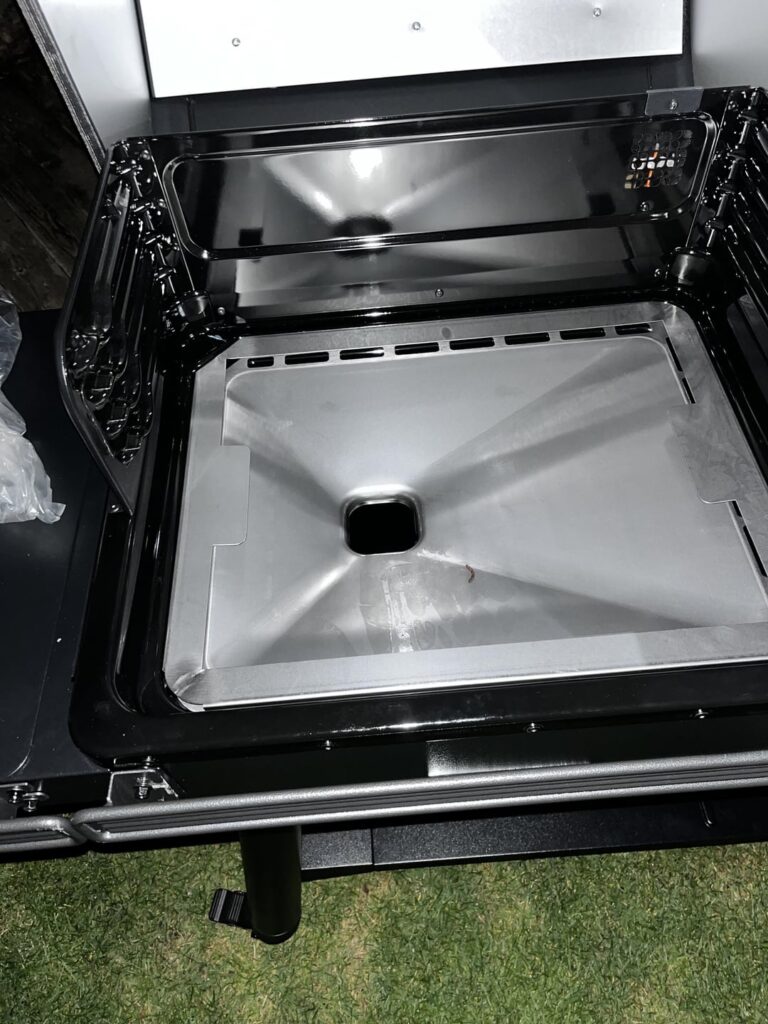 Found a worm sealed in my new Traeger