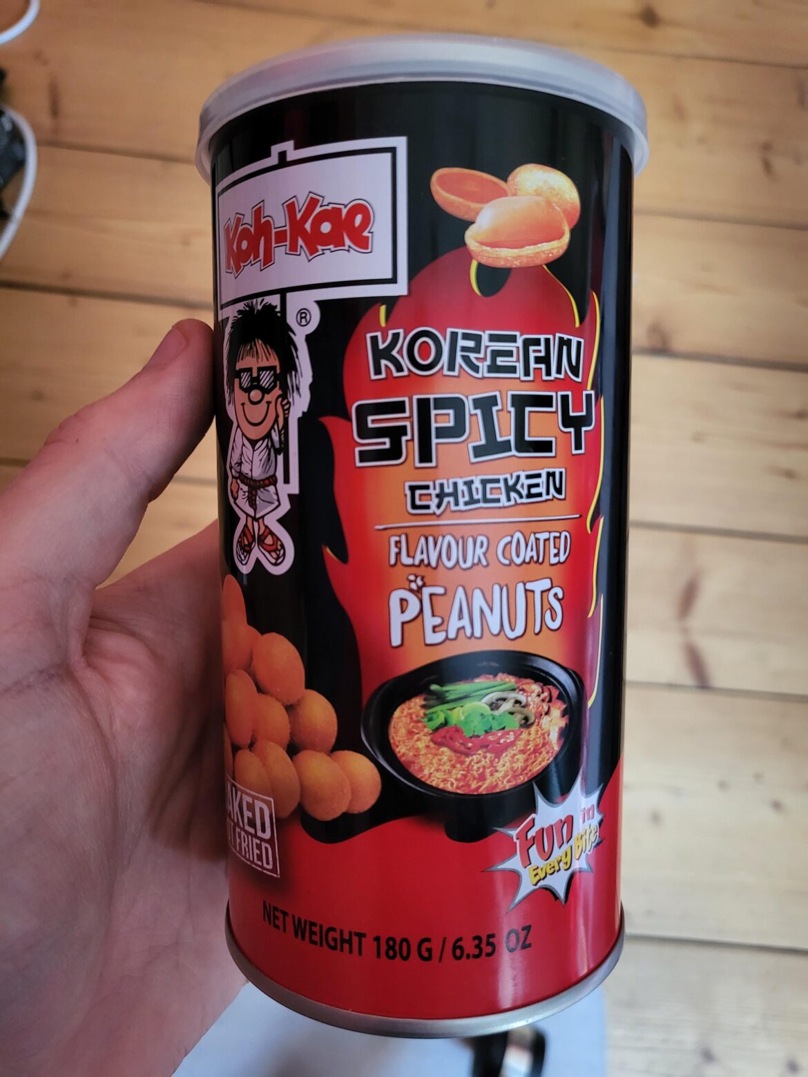 Got these peanuts in Malaysia - highly recommended, very spicy & delicious