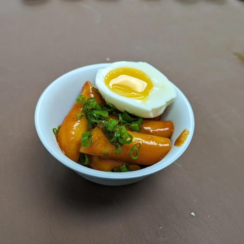 My Tteok bokki that I made from scratch!(besides rice cakes)
