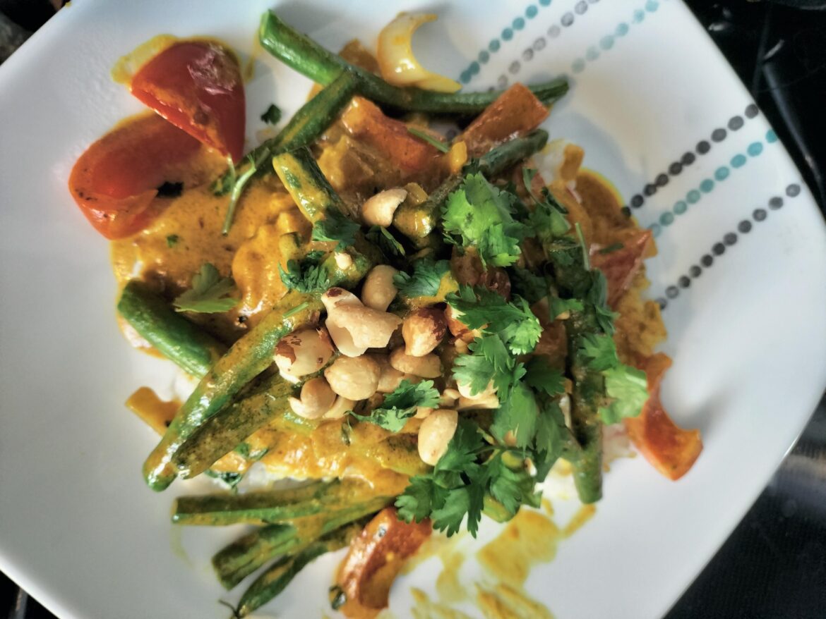 Vegan Thai curry 10/10 great for lunch