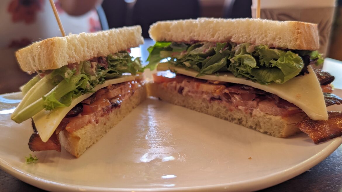 BLT from a Bakery in Rutland, Vermont