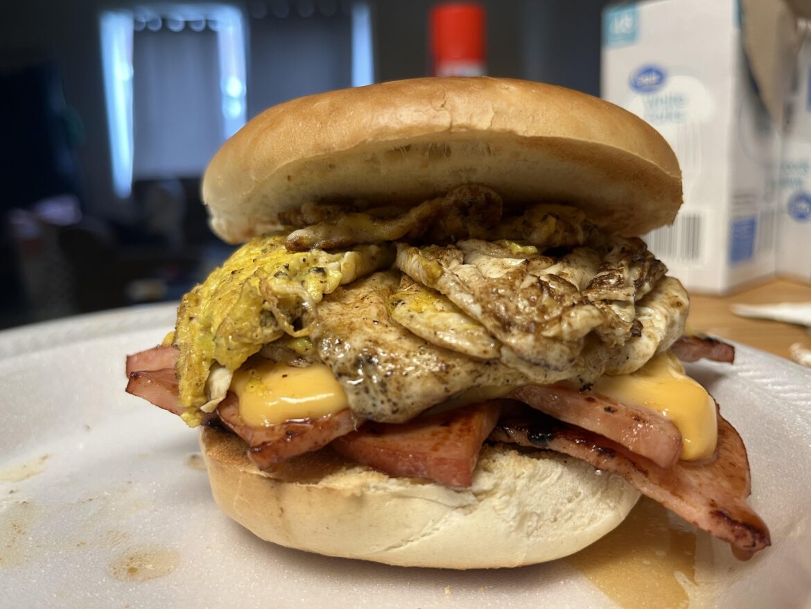 Breakfast sandwiches count, right?