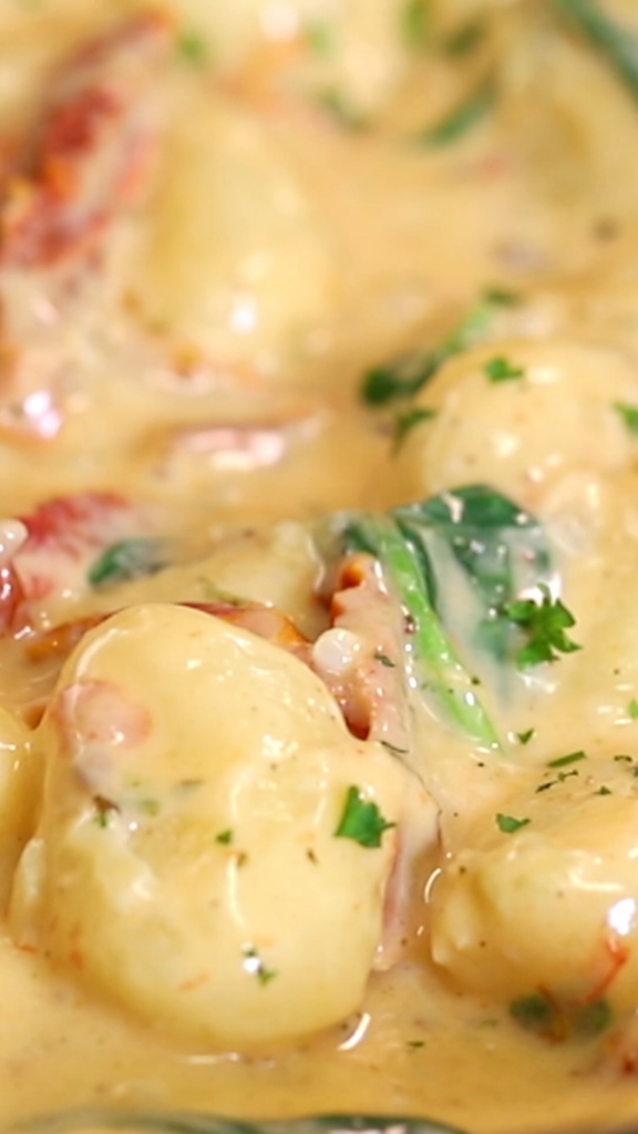 Super Creamy Tuscan Gnocchi Recipe