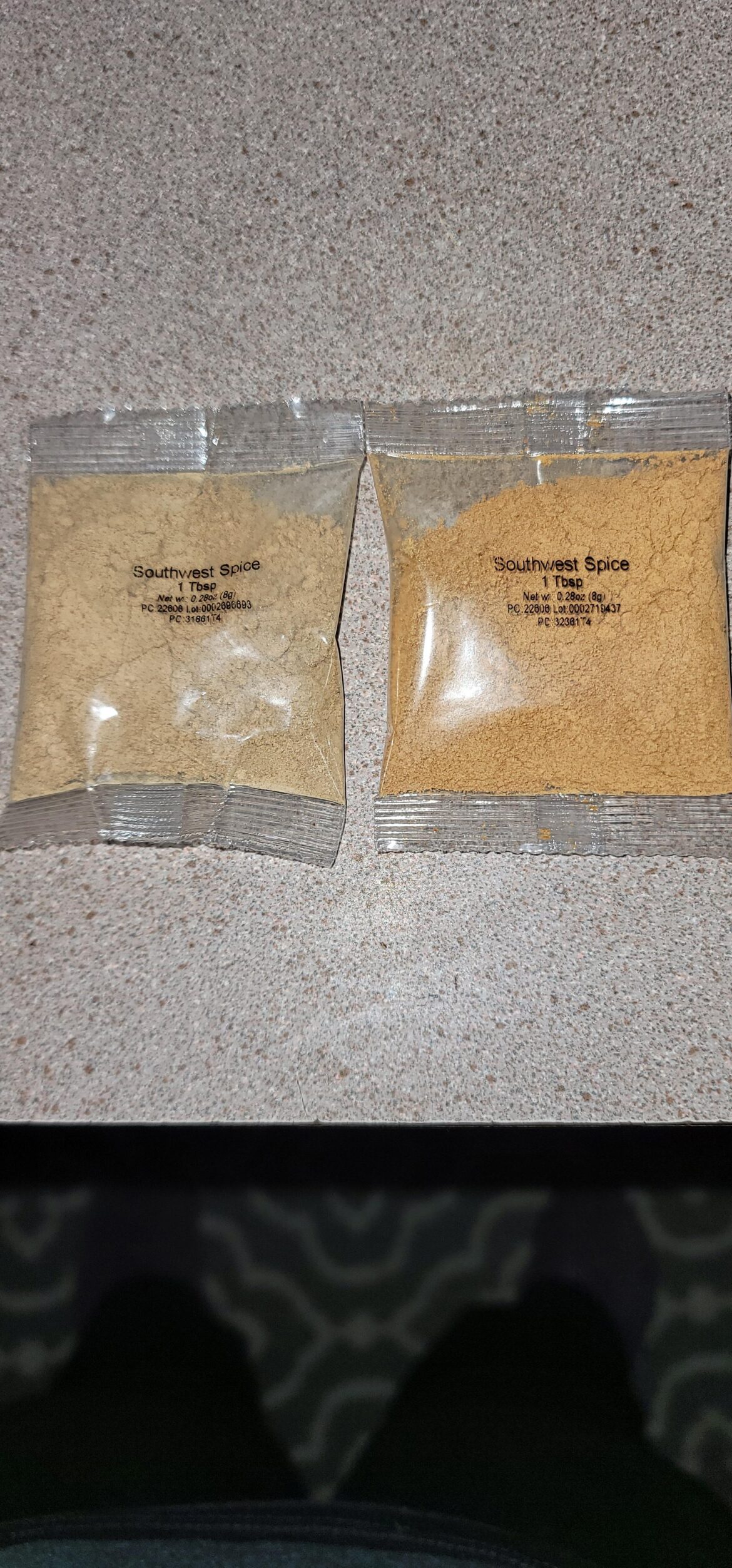 Southwest Spice Comparison