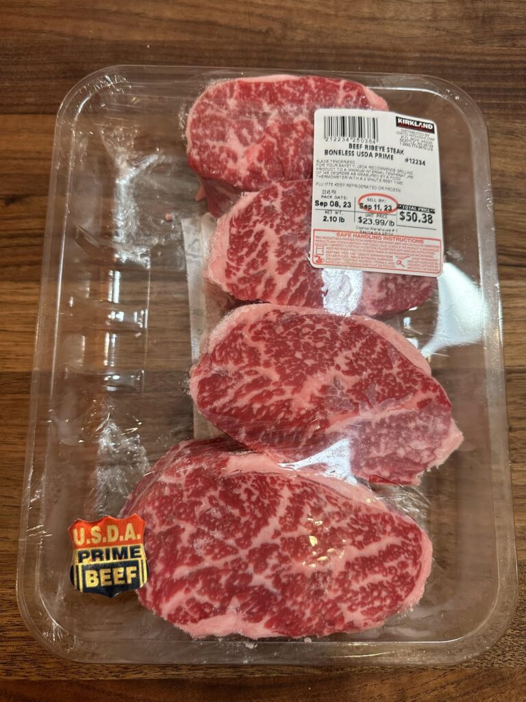 As a first-time father of an infant boy, that doesn’t always leave time for steak. But it did today.