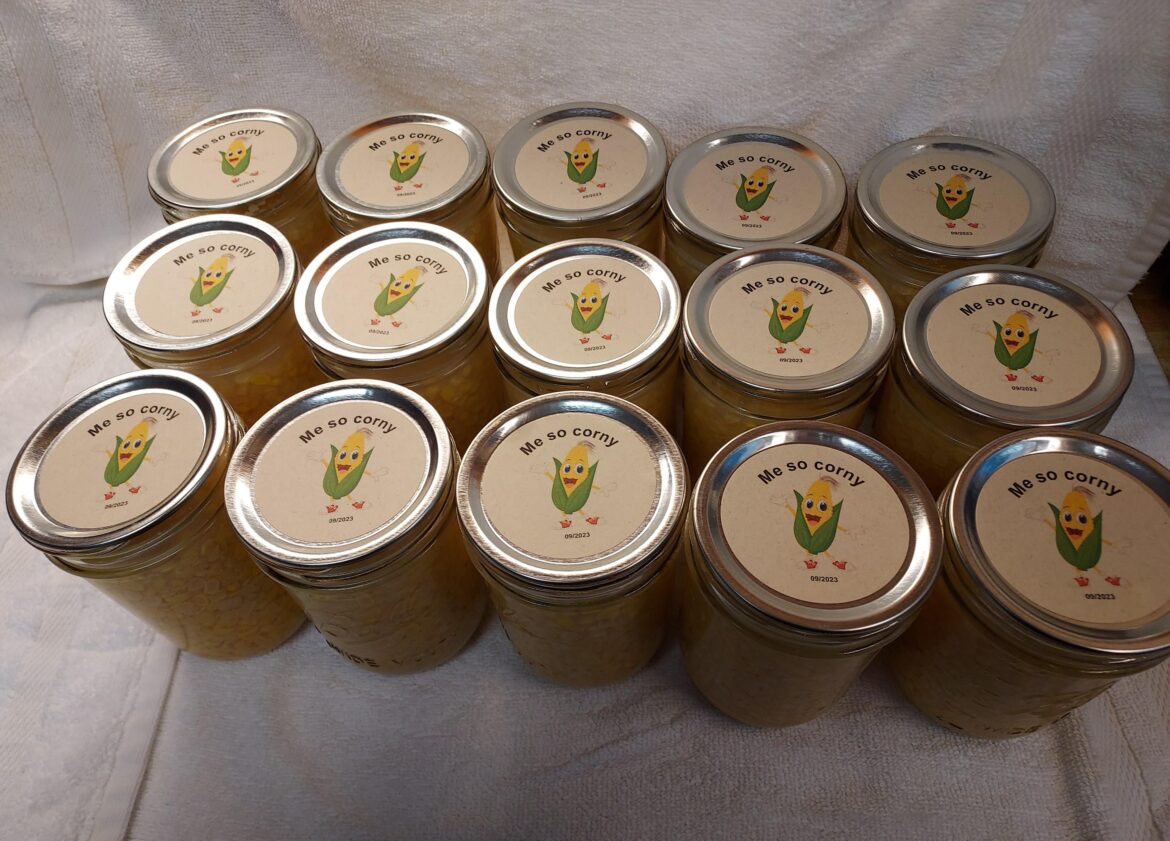 Yesterday's batch of corn