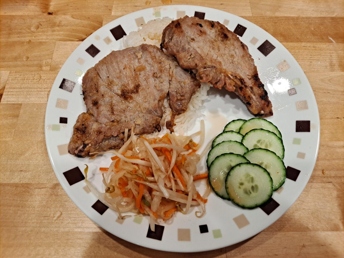 Kenji's Thit Heo Nuong Xa (Vietnamese Grilled Lemongrass Pork Chops)