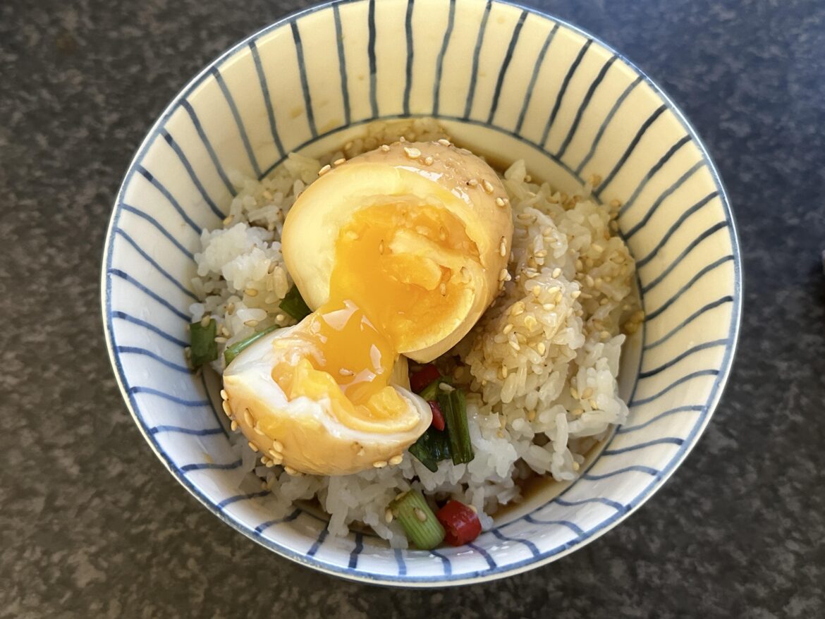 mayak eggs - is it meant to be salty?