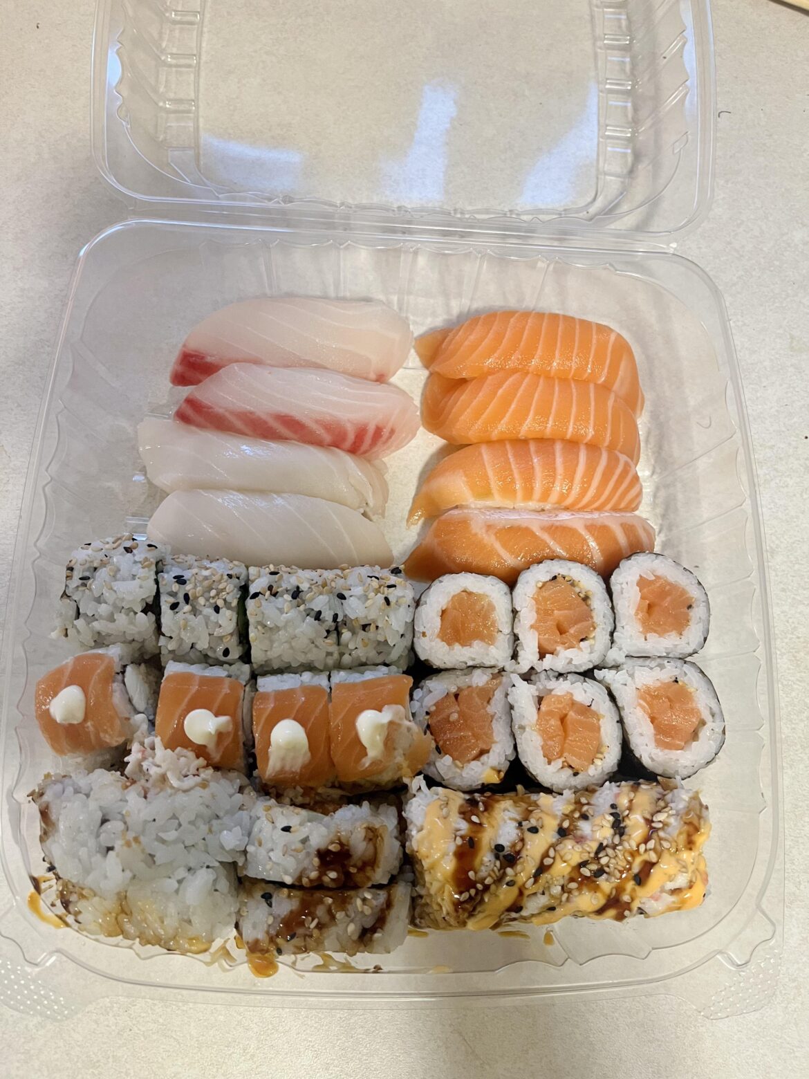 Celebratory Friday takeout