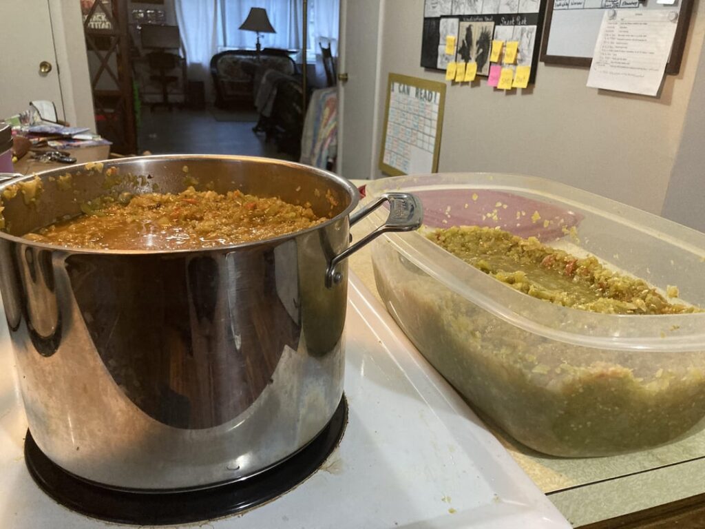 Salsa verde here we come Salsa verde here we come