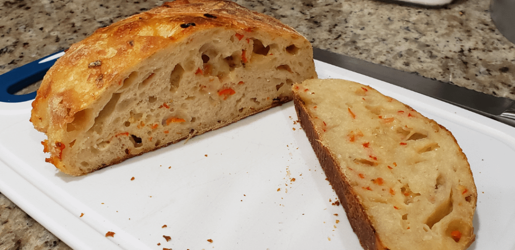Reaper Asiago sourdough!