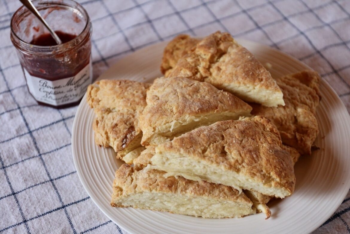 Homemade Cottage Cheese Scones