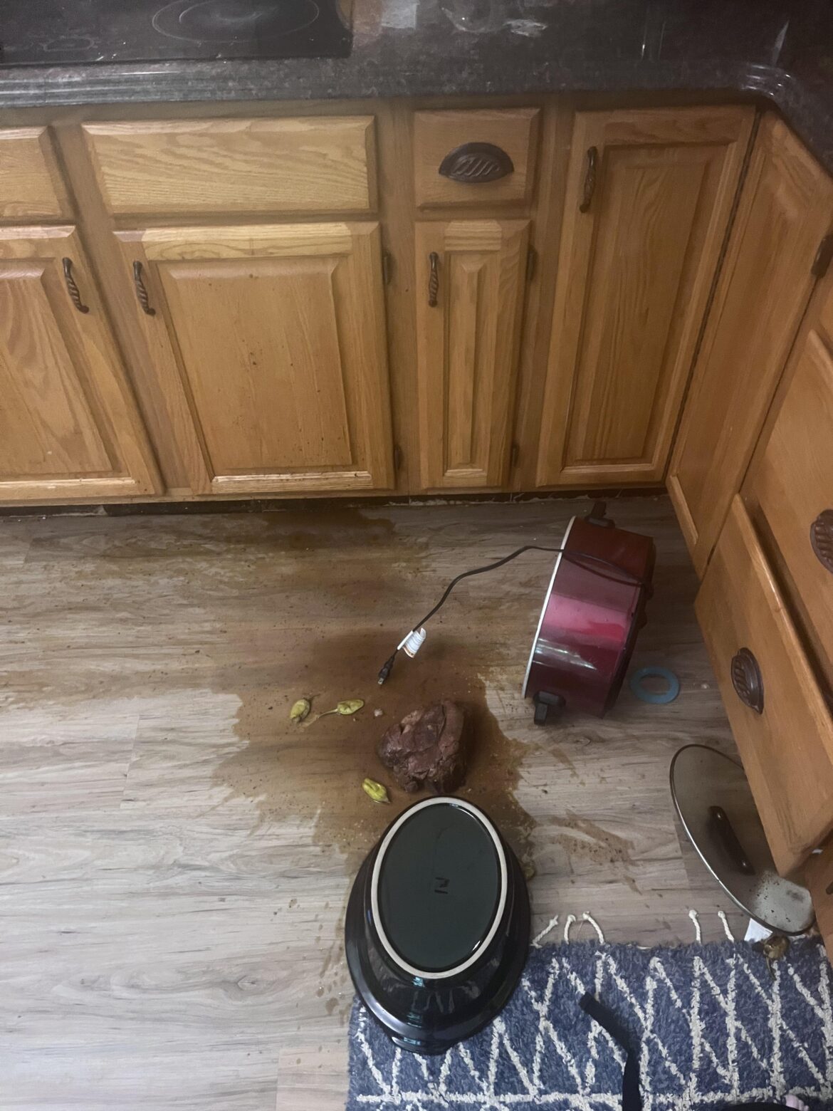 Thanks to my 5yr old who climbs counters