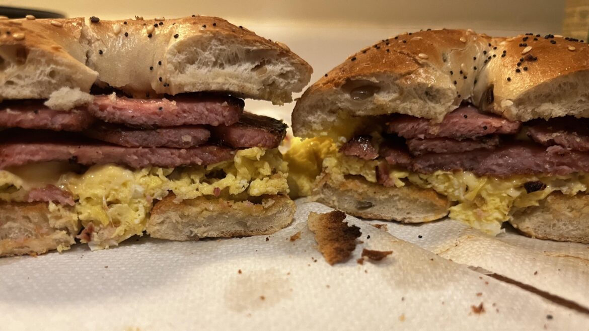 Pork Roll breakfast sandy