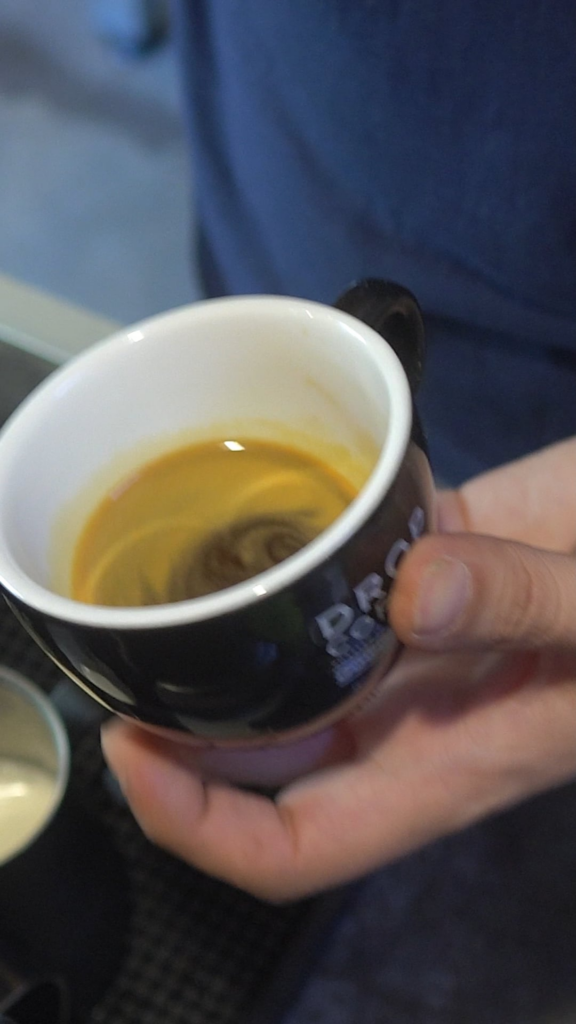 Always happy when a vegan cappuccino turns out good-looking!